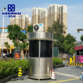 Stainless Steel Portable Ticket Room Booth for Metro Station